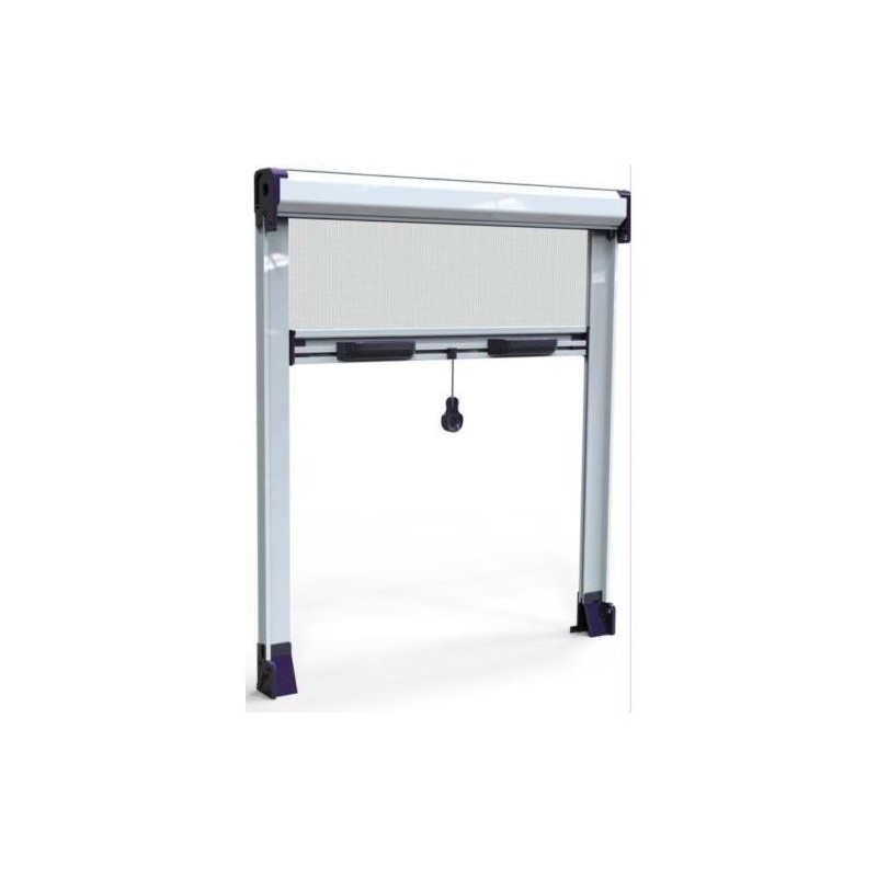 KIT MOSQUITERA ENROLLABLE VERTICAL 100X150 BLANCA