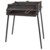 BARBACOA CUADRADA C/ SOPORTE PAELLA 60X40X75 CMS.