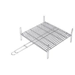 PARRILLA DOBLE 50X50 REFORZADA