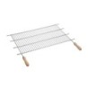 PARRILLA BARBACOA ZN. 70X40 MANGO MADERA 2470