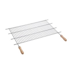 PARRILLA BARBACOA ZN. 80X40 MANGO MADERA 2475