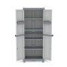 ARMARIO DE RESINA WAVE ALTO GRIS 181X70X43CM