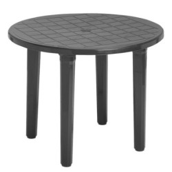 MESA REDONDA  ANTRACITA 90 CM. 4024ANT