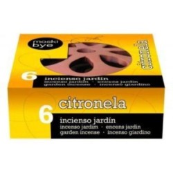 INCIENSO ESPIRAL 6 UD. CITRONELA+PLATO DECORATIVO