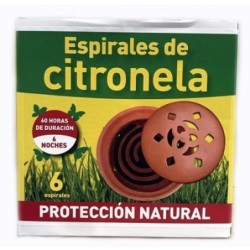 ESPIRALES DE CITRONELA ANTIMOSQUITOS