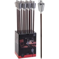 ANTORCHAS INOXI. 115CM DEPOSITO 9X16CM 690