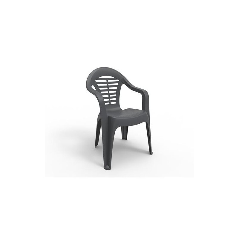 SILLA EXTERIOR  MENORCA ANTRACITA 43034