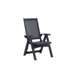 SILLON MULTIPOSICIONES MONOBLOCK ANTRACITA 55351
