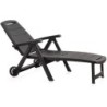 TUMBONA PLEGABLE ANTIBES ANTRACITA C/RUEDAS 55369