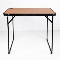 MESA CAMPING PLEGABLE 80X60X67CM - BAMBU
