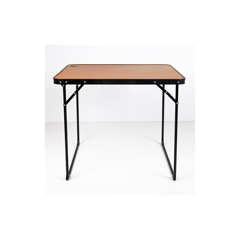 MESA CAMPING PLEGABLE 80X60X67CM - BAMBU