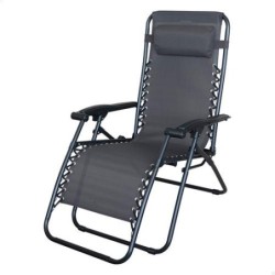 TUMBONA TEXTILENO 153X66X104CM GRIS OSCURO 61144