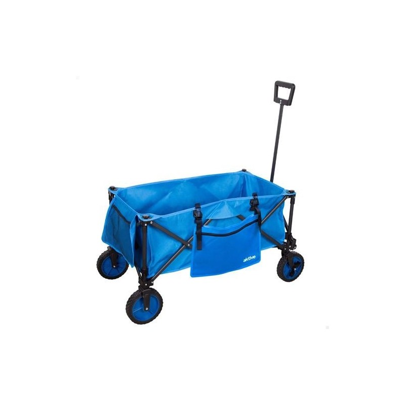CARRO PLAYA PLEGABLE 90X47X55/90CM C/ BOLSILLO