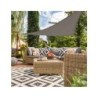 TOLDO SOMBREO TRIANGULAR POLIESTER 360CM ANTRACITA