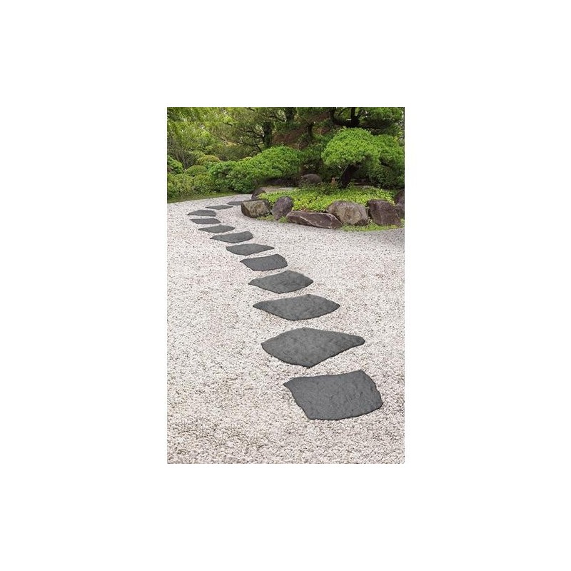 LOSETA EXTERIOR IMITAC PIZARRA 53,5X44X2,3CM GRIS