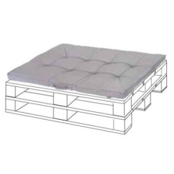 COJIN LIVING PALETT 120X80X10 GRIS  990151
