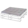COJIN LIVING PALETT 120X80X10 GRIS  990151