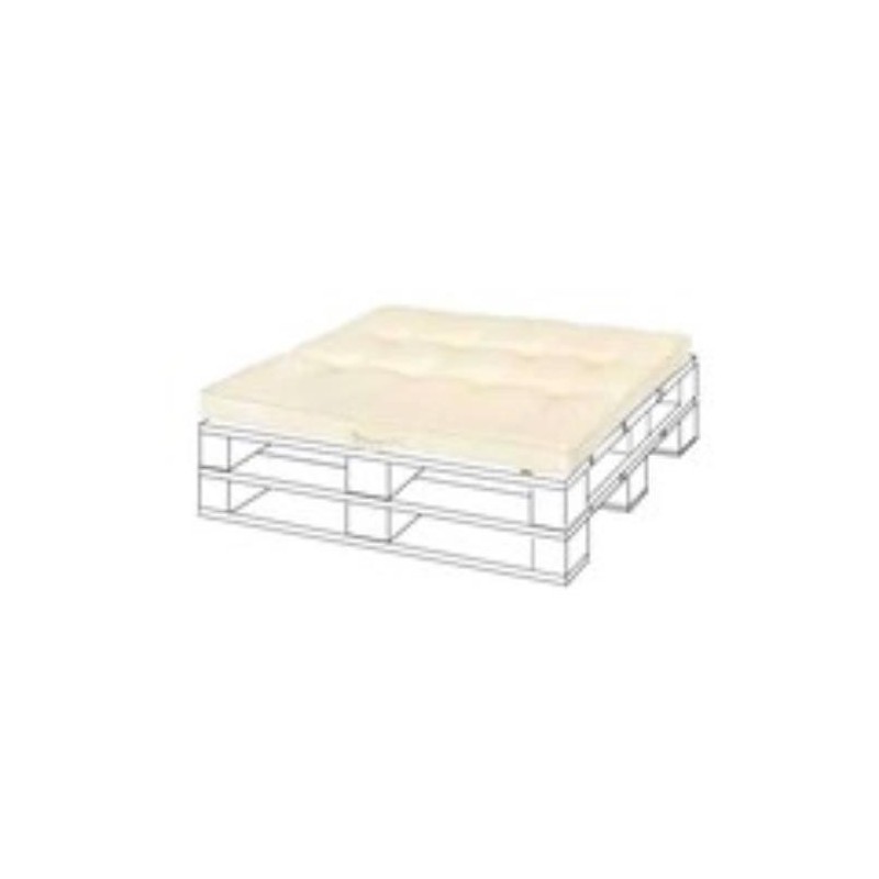 COJIN LIVING PALETT 120X80X10 CRUDO 990148