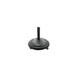 PIE PARASOL 25 KG CON RUEDAS, DE HORMIGON COLOR NE