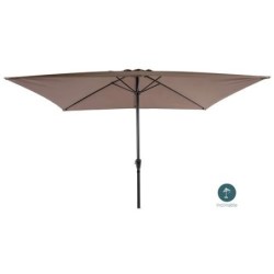 PARASOL ALUMINIO 2X3M. MARRON  PAREDE070