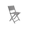 SILLA ACERO PLEGABLE CORDELIA GRIS/ACERO CHAIPL184