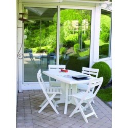 MESA VEGA 118 BLANCA  72X118X77CM 52149004