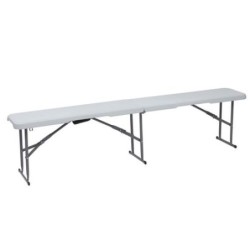 BANCO COLECTIVIDAD PLEGABLE 182X28X43CM NIC-1272FH