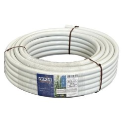 ROLLO 25M TUBERIA  PE 16 MM  BLANCA AQUACONTROL