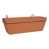 MACETA PARIS BALCONY TROUGH SET 50CM TERRA