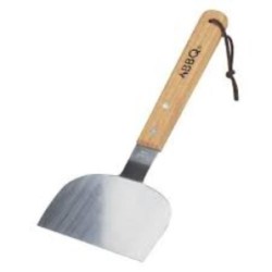 PALETA VOLTEADORA INOX MANGO MADERA YL7900650