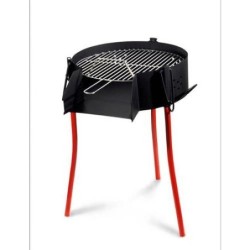 BARBACOA RUSTICA 50+PARRILLA RUEDA 41049
