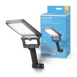 APLIQUE LED SOLAR CARVALHO 500LM 40K 401553C