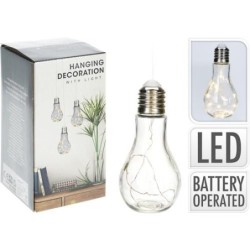 LAMPARA LED BOMBILLO 9X19CM TRANSPARENTE HZ1004940