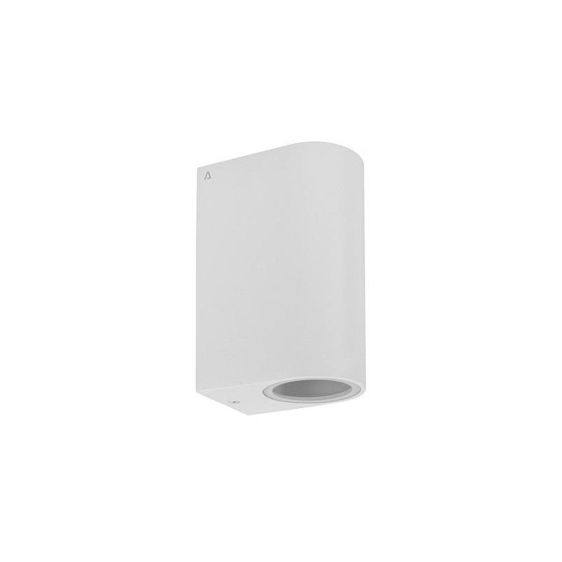 APLIQUE DE PARED 2XGU10 150MM IP54 BLANCO