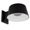 APLIQUE SOLAR PARED 1000LM 4000K IP54 NEGRO