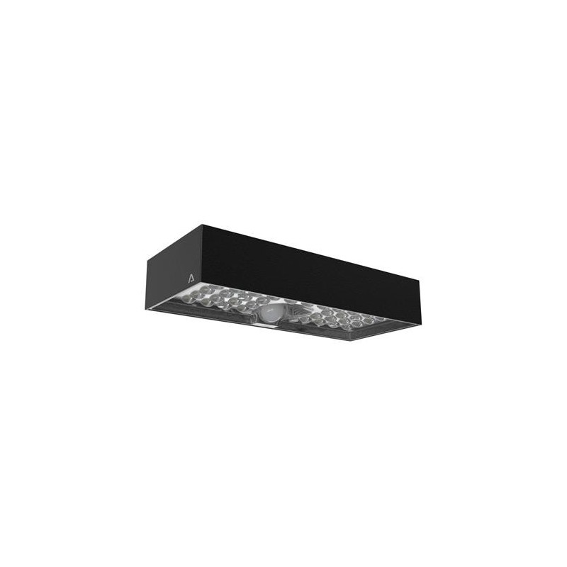 APLIQUE SOLAR LED 6W NEGRO C/SENSOR MOVIMIENTO