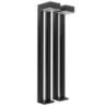 BALIZA SOLAR 100LM 4000K IP54 JUEGO 2UDS NEGRO