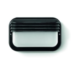 APLIQUE ECOLED HORIZONTAL E27 18 W. NEGRO 4413G
