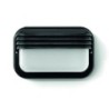 APLIQUE ECOLED HORIZONTAL E27 18 W. NEGRO 4413G