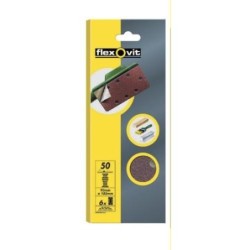 HOJA LIJA VELGRIP 93X230 8 AGUJEROS GRUESO 10 UDS