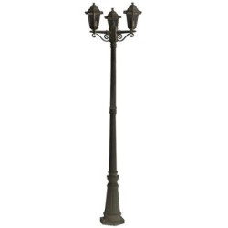 FAROLA 3 BRAZOS 3X60W.NGR.ORLANDO 1105Z