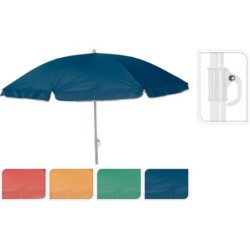 SOMBRILLA PLAYA 150CM 4 COLORES SURTIDOS