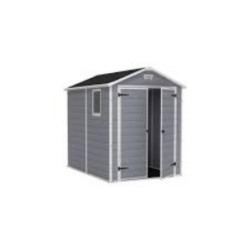 CASETA RESINA C/SUELO 185X236X227CM. GRIS 203522