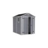 CASETA RESINA C/SUELO 185X236X227CM. GRIS 203522