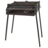 BARBACOA CUADRADA CON SOPORTE PAELLA 50X40X75 CMS.