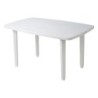 MESA RECTANGULAR 140X90 CM BLANCA 4022