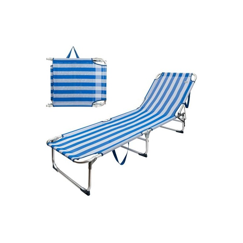 TUMBONA PLEG  3 POS 188X58X30CM RAYAS MARINERA