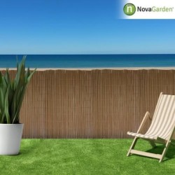 CAÑIZO PVC DOBLE CARA 14MM 2X3M PREMIUM MARRON