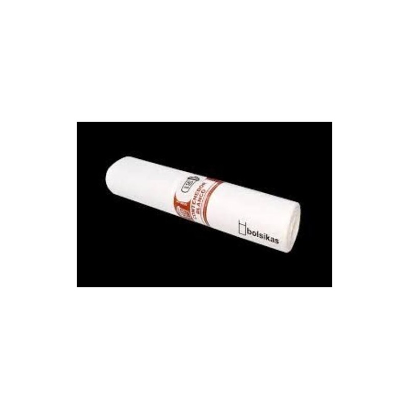 BOLSA BASURA BLANCA 53X60 GALGA 70 30L (ROL-25)