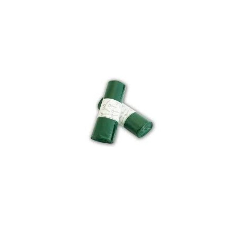 BOLSA BASURA 85X100 VERDE GALGA 90 100L (ROL-10)